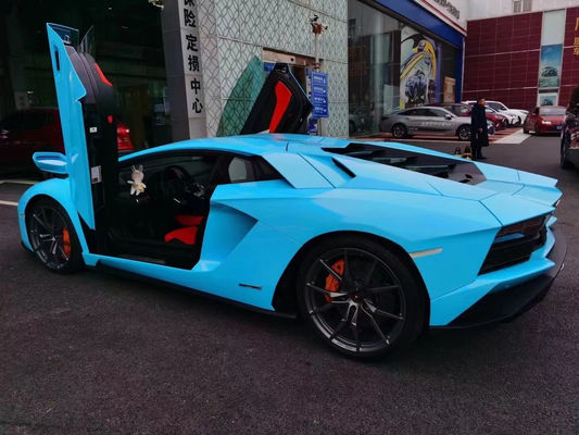 Per Lamborghini Aventador LP700 Kit corpo in fibra di carbonio LP740 Style Spoiler del paraurti anteriore e posteriore