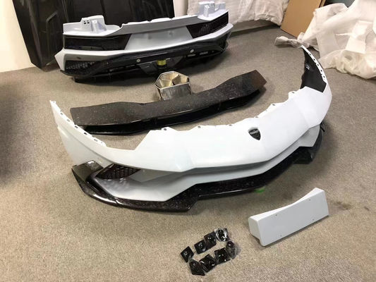 Per Lamborghini Aventador LP700 Kit corpo in fibra di carbonio LP740 Style Spoiler del paraurti anteriore e posteriore