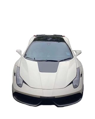 Ricambi auto per Ferrari 458 Body Kit 458 Misha stile aggiornato Anteriore e posteriore paraurti laterale gonna cappuccio spoiler body kit