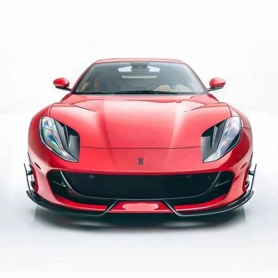 Per la Ferrari 812 Kit corpo in fibra di carbonio 812 Modernizzato stile MSY Kit corpo in fibra di carbonio diffusore labiale frontale spoiler