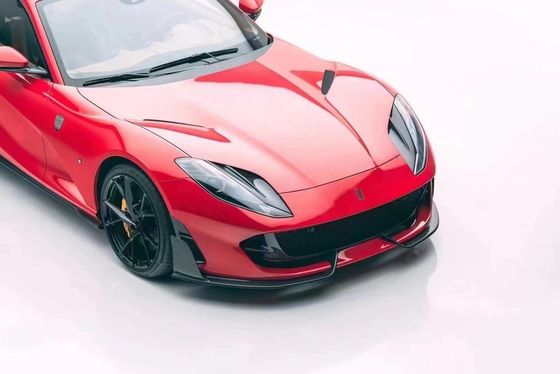 Per la Ferrari 812 Kit corpo in fibra di carbonio 812 Modernizzato stile MSY Kit corpo in fibra di carbonio diffusore labiale frontale spoiler