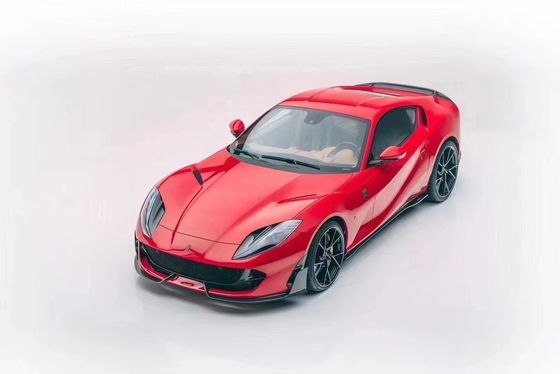 Per la Ferrari 812 Kit corpo in fibra di carbonio 812 Modernizzato stile MSY Kit corpo in fibra di carbonio diffusore labiale frontale spoiler
