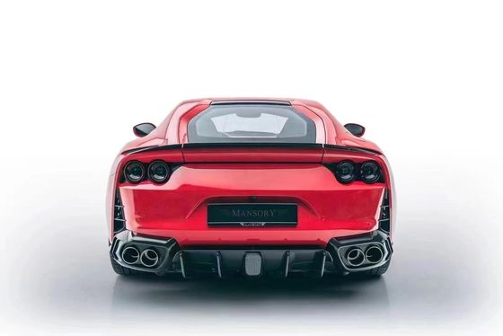 Per la Ferrari 812 Kit corpo in fibra di carbonio 812 Modernizzato stile MSY Kit corpo in fibra di carbonio diffusore labiale frontale spoiler