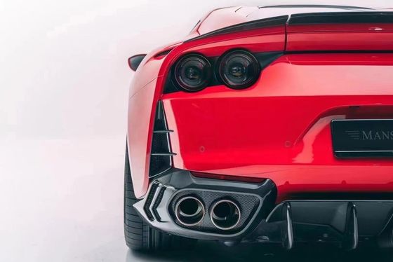 Per la Ferrari 812 Kit corpo in fibra di carbonio 812 Modernizzato stile MSY Kit corpo in fibra di carbonio diffusore labiale frontale spoiler