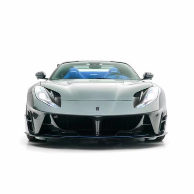 Per Ferrari 812 Carrozzeria in fibra di carbonio Kit 812 Modernizzato stile MSY Fibra di carbonio anteriore e posteriore coprifocale spoiler ala
