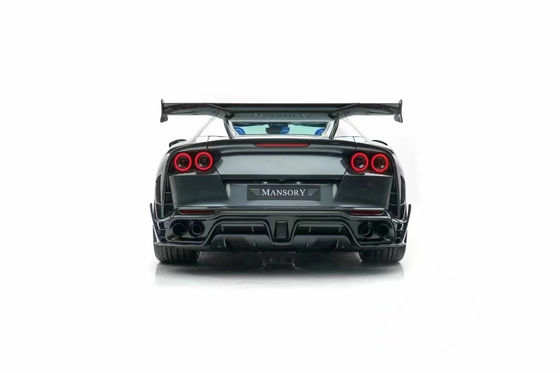 Per Ferrari 812 Carrozzeria in fibra di carbonio Kit 812 Modernizzato stile MSY Fibra di carbonio anteriore e posteriore coprifocale spoiler ala