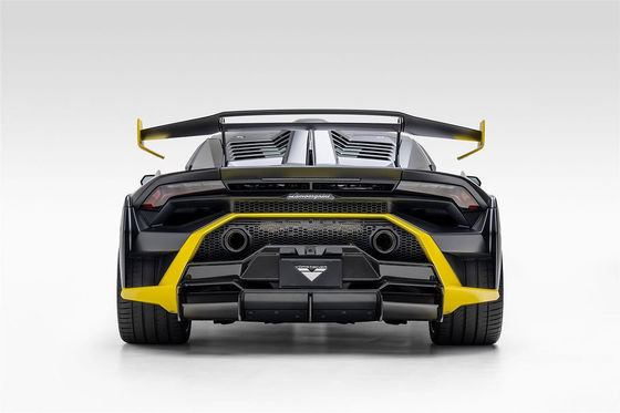 Per Lamborghini STO Carbon Fiber Body Kit STO Upgraded Vors Style Front Lip Diffuser Side Skirt Hood Carbon Fiber Body Kit