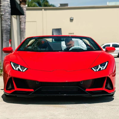 White EVO Style Carbon Fiber Body Kit sostituire il paraurti anteriore e posteriore Evo Widebody Kit