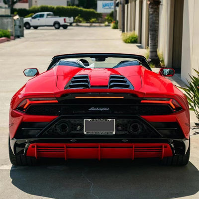 White EVO Style Carbon Fiber Body Kit sostituire il paraurti anteriore e posteriore Evo Widebody Kit