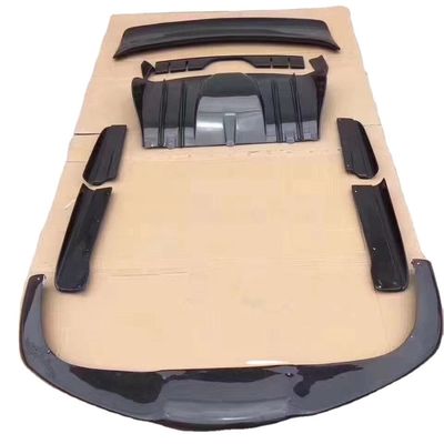 Per Ferrari F430 Body Kit F430 HAMANN Upgraded Style Frontale Paletta Diffusore Spoiler Side Skirt F430 Carbon Fiber Body Kit