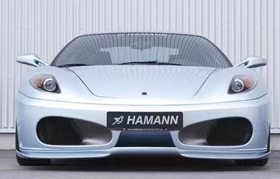 Per Ferrari F430 Body Kit F430 HAMANN Upgraded Style Frontale Paletta Diffusore Spoiler Side Skirt F430 Carbon Fiber Body Kit