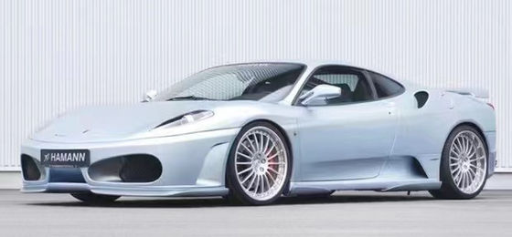 Per Ferrari F430 Body Kit F430 HAMANN Upgraded Style Frontale Paletta Diffusore Spoiler Side Skirt F430 Carbon Fiber Body Kit
