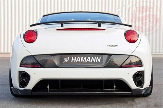 Per la Ferrari California Carbon Fiber Body Kit California Aggiornato per lo stile Hamann Spade anteriore diffusore posteriore