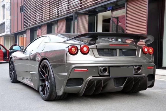Per la Ferrari F430 F430 Body Kit F430 Modernizzato ASI Stile Anteriore e posteriore Paraurti Spoiler F430 Carbon Fiber Body Kit