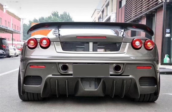 Per la Ferrari F430 F430 Body Kit F430 Modernizzato ASI Stile Anteriore e posteriore Paraurti Spoiler F430 Carbon Fiber Body Kit