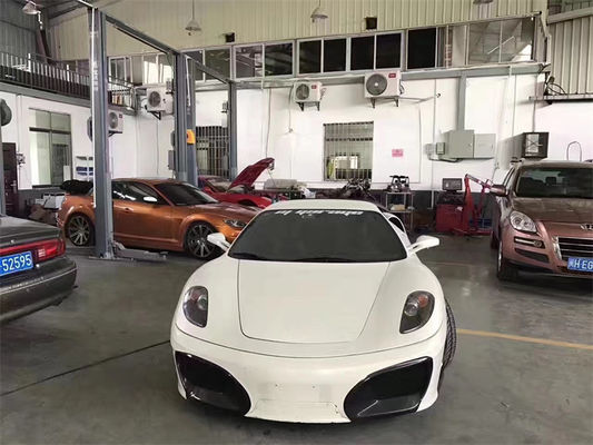 Per la Ferrari F430 F430 Body Kit F430 Modernizzato ASI Stile Anteriore e posteriore Paraurti Spoiler F430 Carbon Fiber Body Kit