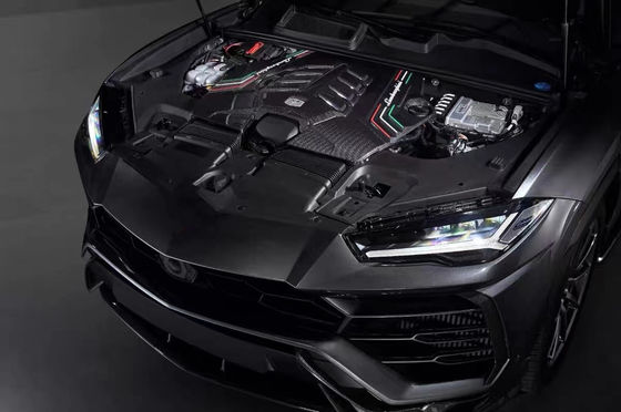 2019 Black Lamborghini Body Kit Dry Carbon Fiber Engine Interior Guard Shield