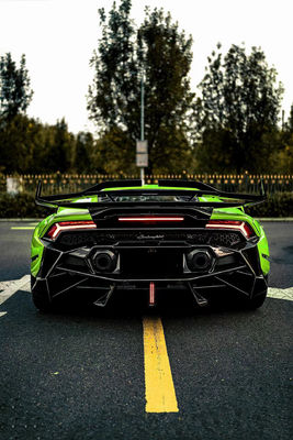 580 Lamborghini Fibra di carbonio DW Style Lp610 Body Kit Spoiler Widebody Kit