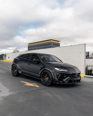 Corpo di Lamborghini nero URUS 1016 Hood Spoiler Wide Body Kit