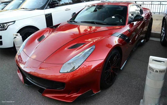 Per Ferrari F12 Fibra di carbonio cappuccio F12 TDF stile aggiornato Fibra di carbonio cappuccio corpo kit