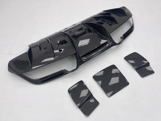 Ricambi auto per Ferrari F8 Carrozzeria in fibra di carbonio Kit F8 Aggiornamento Novi Style Diffusore in fibra di carbonio