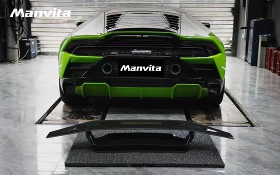 LP580 LP610 Lamborghini Huracan Evo Body Kit Tecnica Stile Carbon Fiber Spoiler Wing