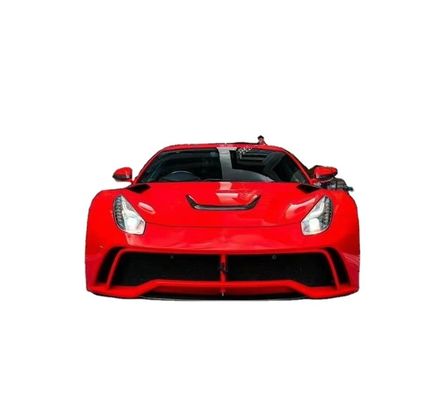 Per la Ferrari F12 Kit di corpo largo in fibra di carbonio F12 Upgrade NOtc N-Largos-style Rear Bumper Carbon Fiber Wide Body Kit