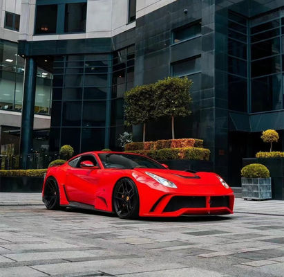 Per la Ferrari F12 Kit di corpo largo in fibra di carbonio F12 Upgrade NOtc N-Largos-style Rear Bumper Carbon Fiber Wide Body Kit