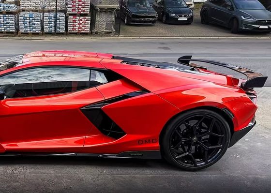 Revuelto Lamborghini Body Kit DMC stile Red Carbon Fiber Spoiler Wing