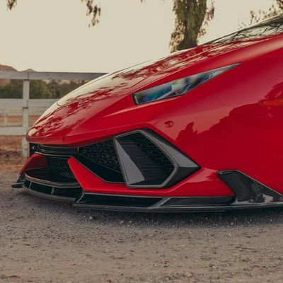 Sostituire Lamborghini Universal Wide Body Kits LP610 Huracan Evo Body Kit Pronto ingresso d'aria della bocca anteriore