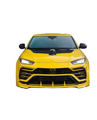 Giallo Lamborghini Urus Body Kit Fibra di carbonio Labbro anteriore Luxury Car Diffuser Widebody Kit