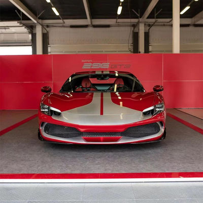 296GTB Ferrari Body Kit 296GTB OEM Fibra di carbonio Diffusore frontale universale Spoiler Body Kit