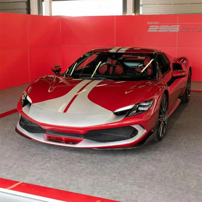 296GTB Ferrari Body Kit 296GTB OEM Fibra di carbonio Diffusore frontale universale Spoiler Body Kit