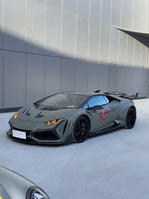 Huracan LP580 610 Carbon Fiber Body Kit EVO Sostituire Arco della ruota del paraurti anteriore