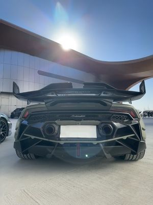Huracan LP580 610 Carbon Fiber Body Kit EVO Sostituire Arco della ruota del paraurti anteriore