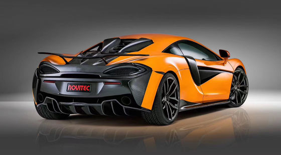 Per la McLaren 540c 570s 570gt Carbon Fiber Body Kit 540c 570s 570gt Upgraded NOVI Style Front Lip Diffuser