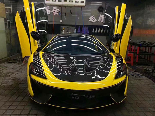 Fibra di carbonio di alta qualità per McLaren 570S 540C 650S 600LT Modernizzato P1 stile secco fibra di carbonio cappuccio cappuccio