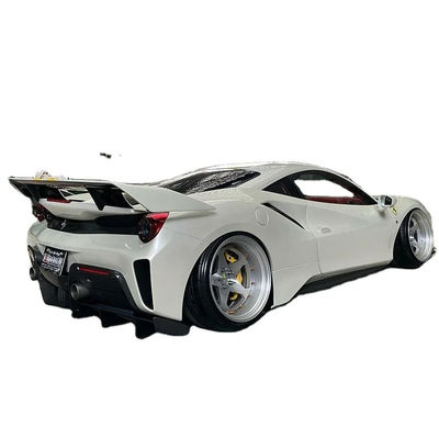 Ferrari 488pista spoiler a fibra di carbonio