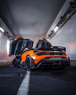 Fibra di carbonio secca per la McLaren 720s Kit corpo in fibra di carbonio 720s Modernizzato in stile MSY Fronte e posteriore paraurti spoiler Hood