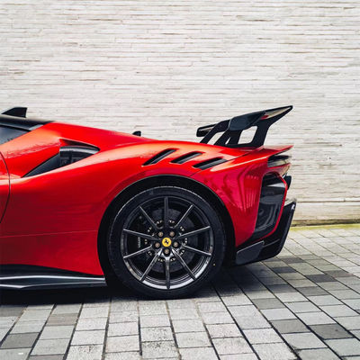 SF90FXX Ferrari SF90 Body Kit Anteriore e posteriore Auto Parato laterale gonna cappuccio luci posteriori