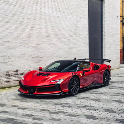 SF90FXX Ferrari SF90 Body Kit Anteriore e posteriore Auto Parato laterale gonna cappuccio luci posteriori