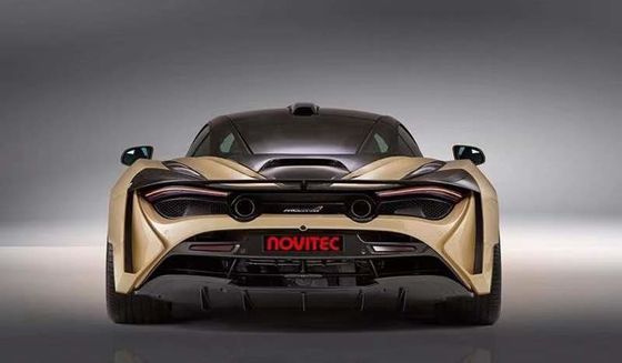 Ventilazione del tetto del veicolo per Mclaren 720S N Style Carbon Fiber Roof Air Scoop Vent per Mclaren 720S Coupe 765LT Roof Vent