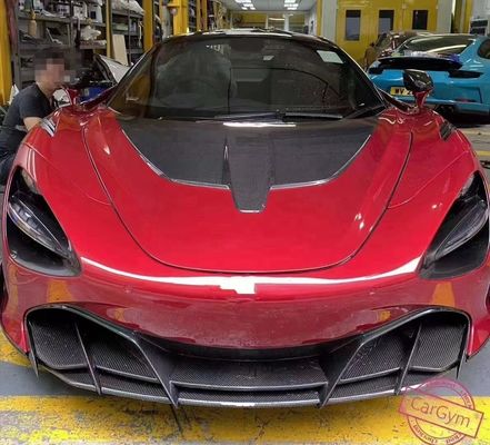 Per McLaren 720s Carbon Fiber Hood 720s Upgraded NOVI Style Carbon Fiber Hood Body Kit