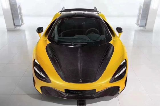 Per la McLaren 720S Carbon Fiber Hood 720S Upgraded Top-style Carbon Fiber Hood Motor Cover