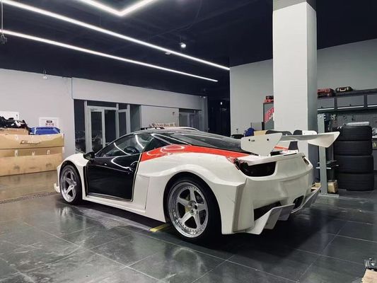 458 Ferrari Body Kit LB Stile Fronte e paraurti posteriori 2011 - 2014 Hood Spoiler For Car