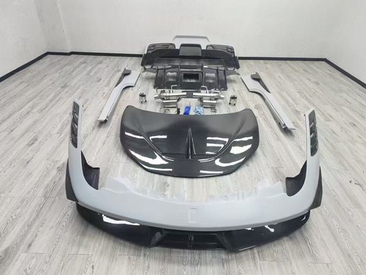 Ferrari 458 Body Kit SP Style Fibra di carbonio anteriore e posteriore