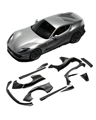 812 Ferrari Body Kit Fibra di carbonio Widebody 812 ZE Style Carbon Fiber Arch