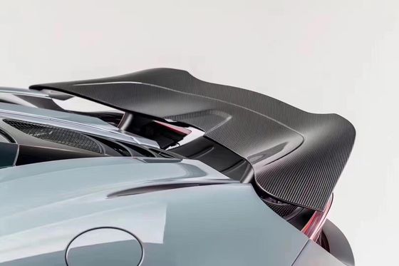 Per McLaren 720s Spoiler in fibra di carbonio 720s aggiornato a VORS Style Carbon Fiber Spoiler Wing