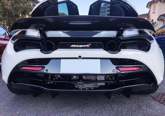 Per McLaren 720s Spoiler in fibra di carbonio 720s aggiornato a VORS Style Carbon Fiber Spoiler Wing
