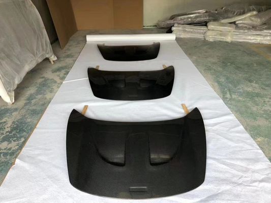 Nuovo prodotto per la McLaren MP4-12C 650S Cappuccio in fibra di carbonio Mp4-12c 650S Cappuccio e botola del motore in stile P1 aggiornati
